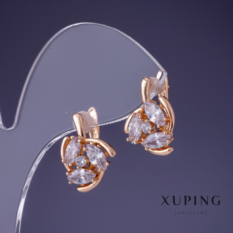 Xuping Earrings 17x14mm "18K Gold Plated"