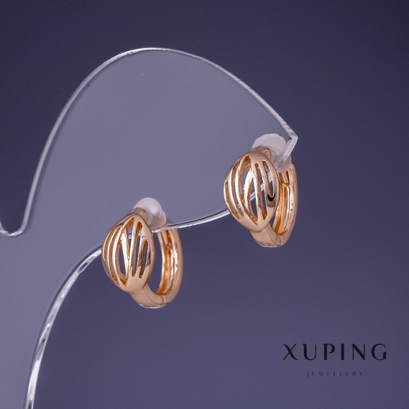 Xuping Earrings 7x13mm "18K Gold Plated"