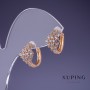 Xuping Earrings 13x10mm "18K Gold Plating"