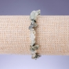 Prehnite Chip Bracelet 8x5mm+/-, 18cm Length, Stretch