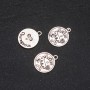 Zodiac Aries Pendant Finding, 17mm diameter, 20g pack +/- 12pcs