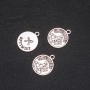 Findings Pendant Zodiac Sagittarius, diameter 17mm, package 20g +/- 13pcs