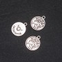 Zodiac Taurus Pendant Finding, 17mm Diameter, 20g Pack +/- 14pcs