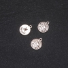 Zodiac Pisces Pendant Finding, 12mm Diameter, 20g Pack +/- 18pcs