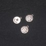 Zodiac Pisces Pendant Finding, 12mm Diameter, 20g Pack +/- 18pcs