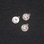 Zodiac Aries Pendant Finding, 12mm Diameter, 20g Pack +/- 18pcs