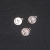 Zodiac Libra Pendant Finding, 12mm Diameter, 20g Pack +/- 19pcs