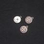 Zodiac Gemini Pendant Finding, 12mm Diameter, 20g Pack +/- 17pcs