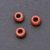 Pandora-Style Bead Natural Stone Aventurine "Golden Sand" 14x9mm, hole diameter 4.5mm