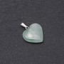 Heart Pendant Jade, 19x19x26mm