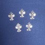 Findings Pendant Little Plane 15x20mm pack 20g +/-15pcs