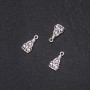 Findings Pendant Sage 17x9mm pack 20g +/-20pcs