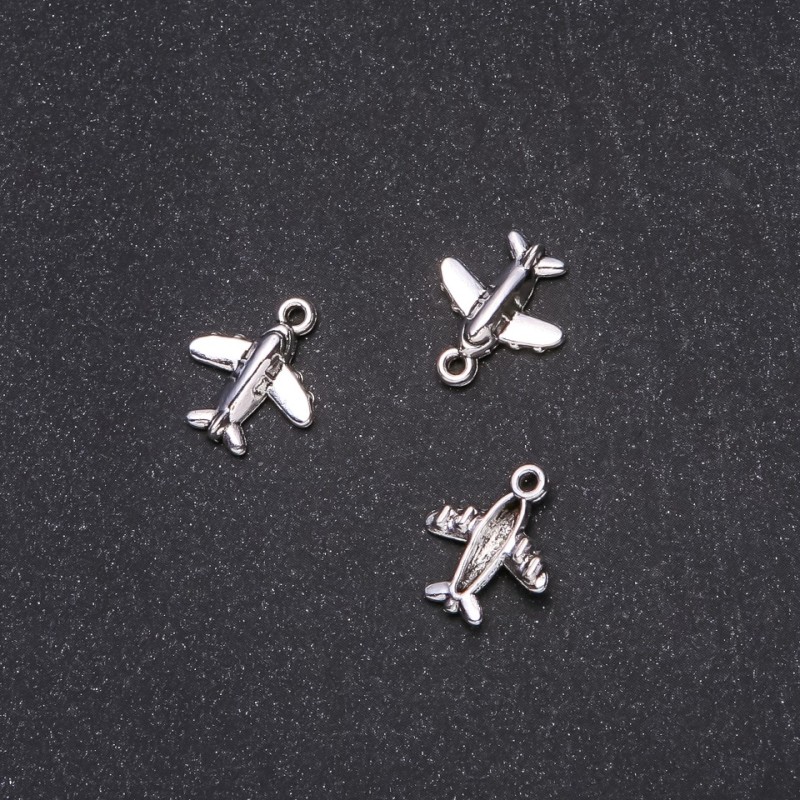 Findings Pendant Plane 16x13mm pack 20g +/-30pcs