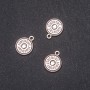Findings Pendant Palm Coin 15x18mm pack 20g +/-9pcs
