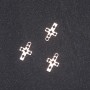 Findings Pendant Cross 17x10mm, 20g Pack +/-45pcs