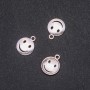 Findings Pendant Smiley 15x18mm, 20g Pack +/-20pcs