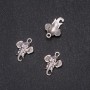 Findings Pendant Elephant 15x22mm, 20g Pack +/-16pcs