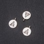 Findings Pendant Buddha 15x19mm, 20g Pack +/-11pcs