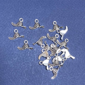 Findings Pendant Hat 16x10mm, 20g Pack +/-30pcs