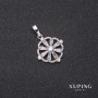 Xuping Pendant 28x22x19mm Rhodium