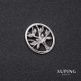 Xuping Tree Pendant 25x22mm Rhodium