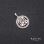 Xuping Pendant 26x20x18mm Rhodium