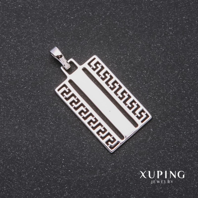 Xuping Versace Pendant 36x30x17mm Rhodium