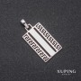 Xuping Versace Pendant 36x30x17mm Rhodium
