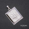 Xuping Sura Pendant 39x30x25mm Rhodium