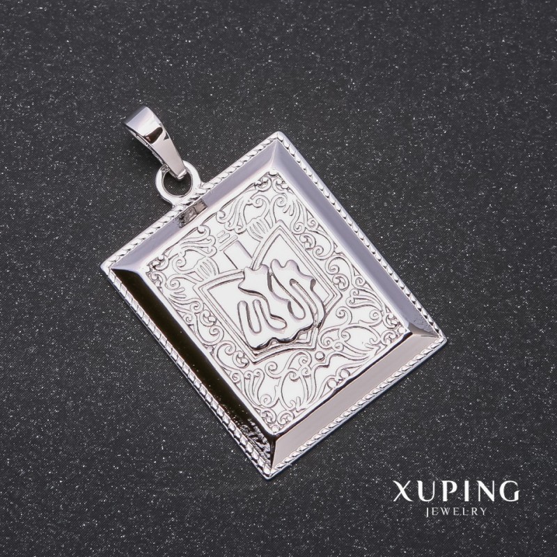 Xuping Sura Pendant 39x30x25mm Rhodium