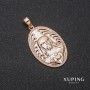 Xuping Pendant 22x35x40mm 18K Gold Plated