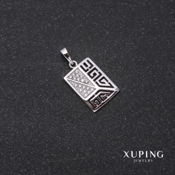 Xuping "Versace" Pendant 23x19x12mm Rhodium
