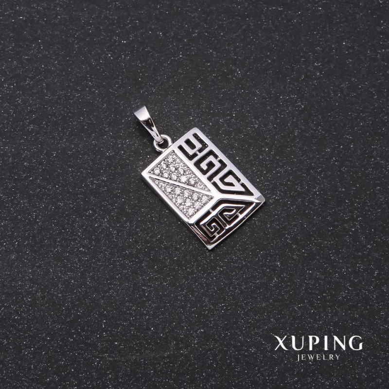 Xuping "Versace" Pendant 23x19x12mm Rhodium