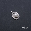Xuping Pendant with "Majorca" Pearls 23x19x32mm, Rhodium 18k