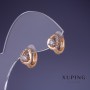 Xuping Earrings 12x7mm, 18K Gold Plated