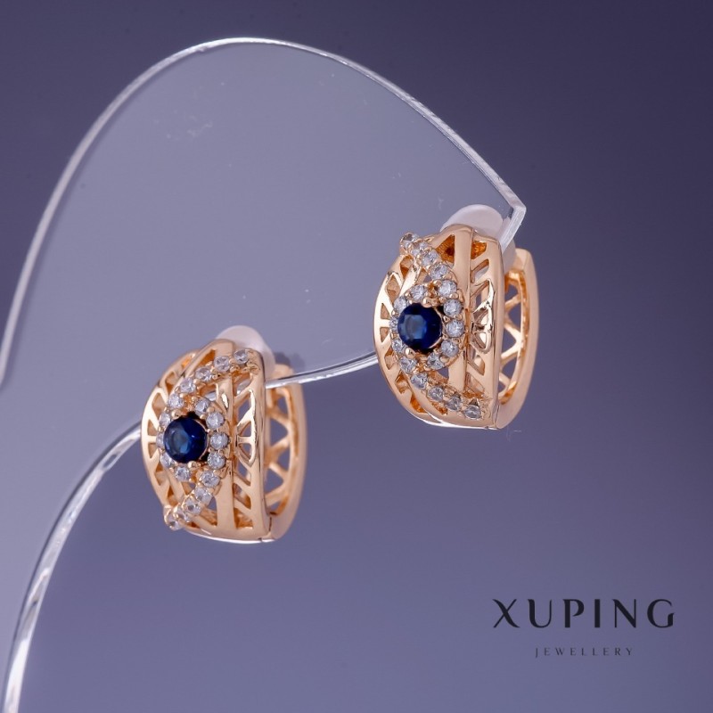 Xuping Earrings 15x9mm "18K Gold Plating"