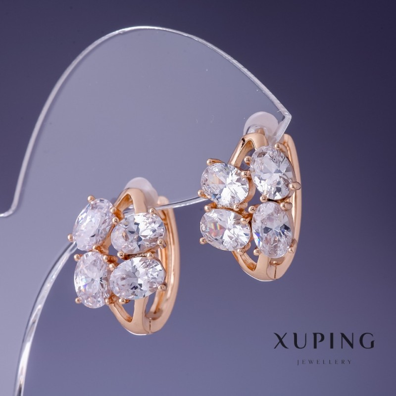 Xuping Earrings 18x13mm "18K Gold Plating"