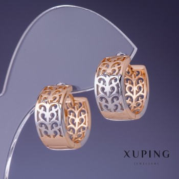 Xuping Earrings 12x3mm "18K Gold Plating"