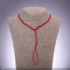 Red Cord for Jewelry Making, Diameter 2.5mm, Length 50cm