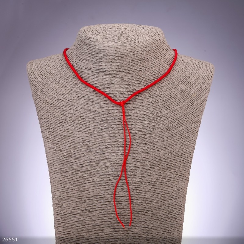 Red Cord for Jewelry Making, Diameter 2.5mm, Length 50cm