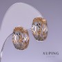 Xuping Earrings 20x8mm "18K Gold Plated, Rhodium"