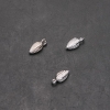 Pendant Finding Pine Branch, diameter 4.5mm, length 13mm in-, diameter 1.7mm, pack of 36 pcs (+/-)