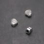Findings Pandora-style Bead, Diameter 10mm in-, Diameter 4.5mm, Length 10mm, Pack 20g 10pcs (+/-)