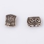 Single-Strand Row Divider "S" Pattern, Metal, 11x8mm, package 20g (+/-14 pcs)