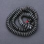 Hematite Flat Rondelle Beads on a Strand, diameter 10x3.5mm, length 40cm