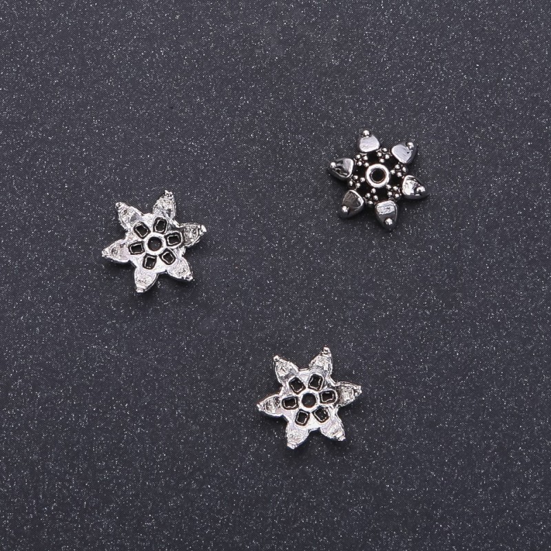 End Cap Finding, diameter 11mm, hole diameter 1.35mm, pack 20g, 34 pcs (+/-)