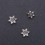 End Cap Finding, diameter 11mm, hole diameter 1.35mm, pack 20g, 34 pcs (+/-)