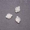 Spacer Bead Findings, 7x10mm, hole diameter 0.8mm, pack 20g +/- 37 pcs