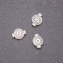 Spacer Bead Findings, 7x10mm, hole diameter 0.8mm, pack 20g +/- 37 pcs