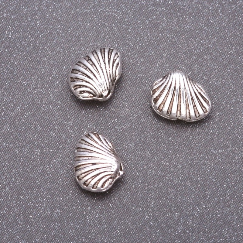 Insert Bead Finding, Diameter 10x9mm, Hole Diameter 1.5mm, Pack 20g +/-16 pcs